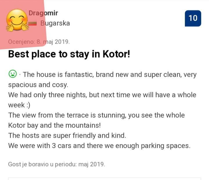 Apartments Marko Maros 코토르 외부 사진